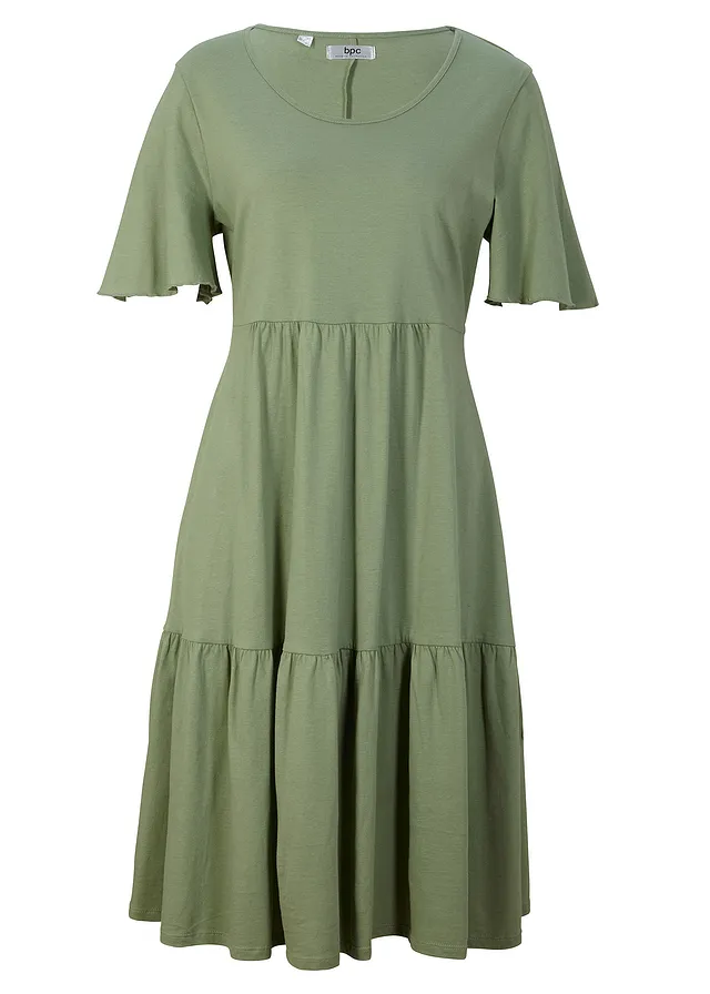 Rochie de jerse din bumbac 100%