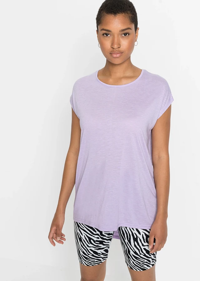 Longshirt in een viscosemix • zacht lila • product-page.page-title-suffix