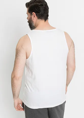 Tanktop (set van 3), Kleur: kobaltturkoois+wit+donkerblauw