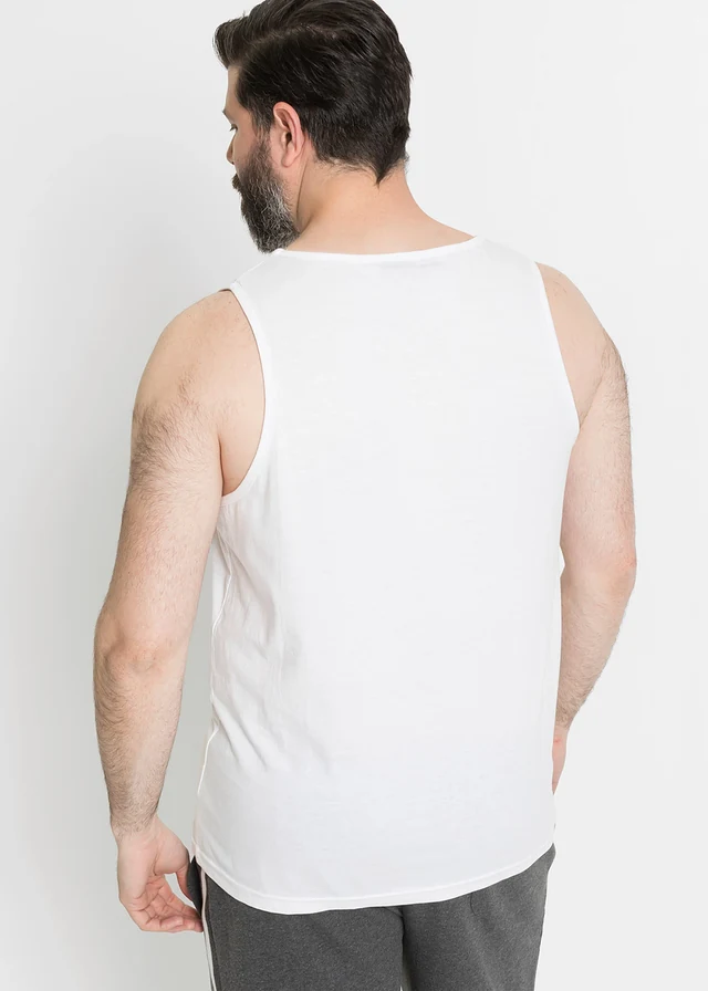Tanktop (set van 3), Kleur: kobaltturkoois+wit+donkerblauw