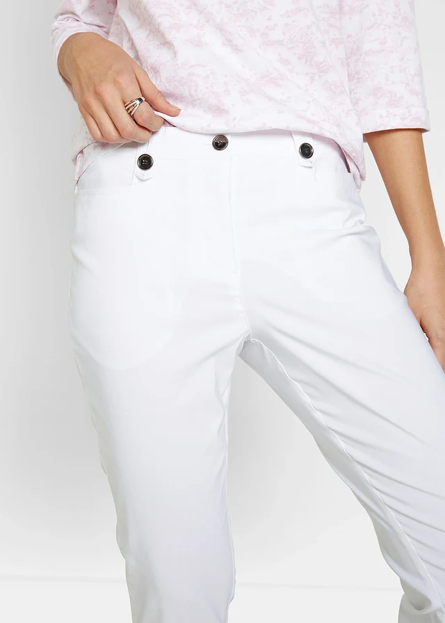 7/8 bengaline broek met comfortband • wit • product-page.page-title-suffix