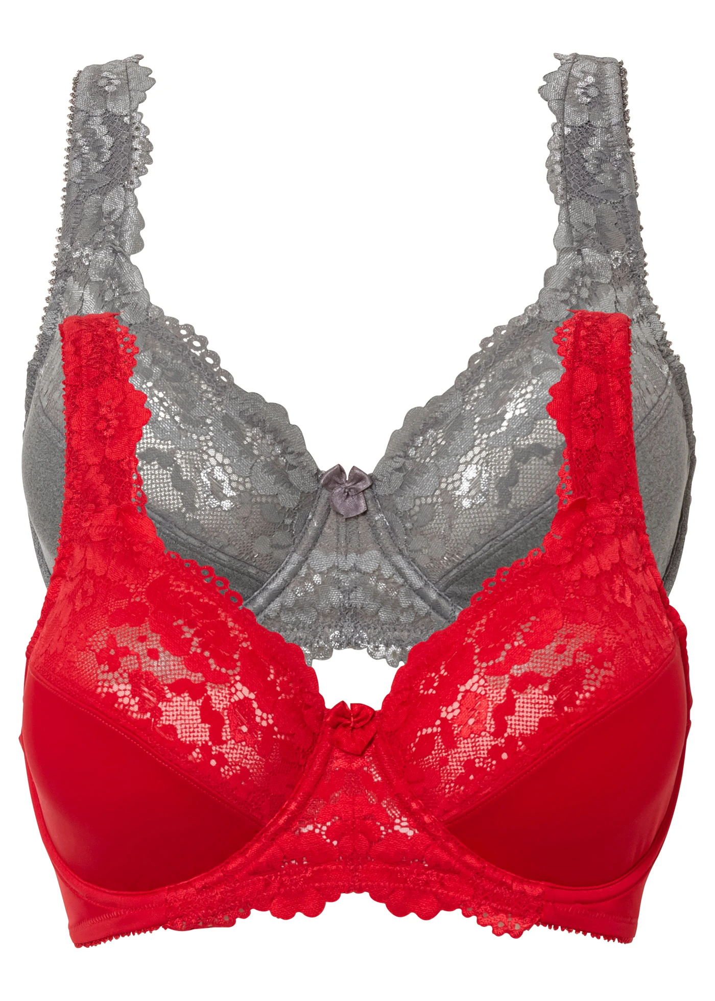 Minimizer bh (set van 2) • aardbeirood+grijs gemêleerd • product-page.page-title-suffix