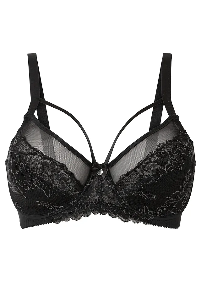 Sutien minimizer cu dantelă fină