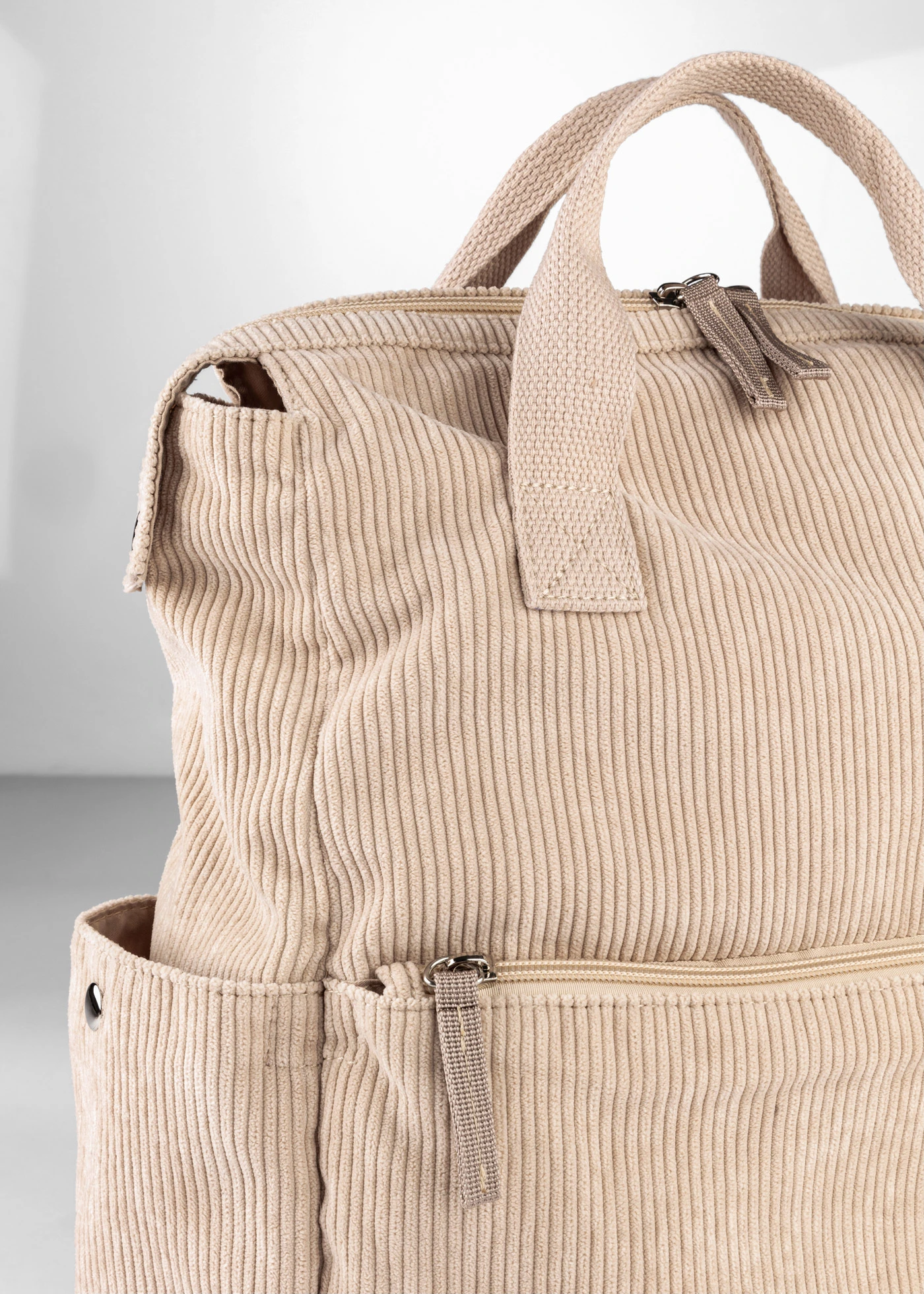 Rugzak in corduroy look • beige • bonprix online shop