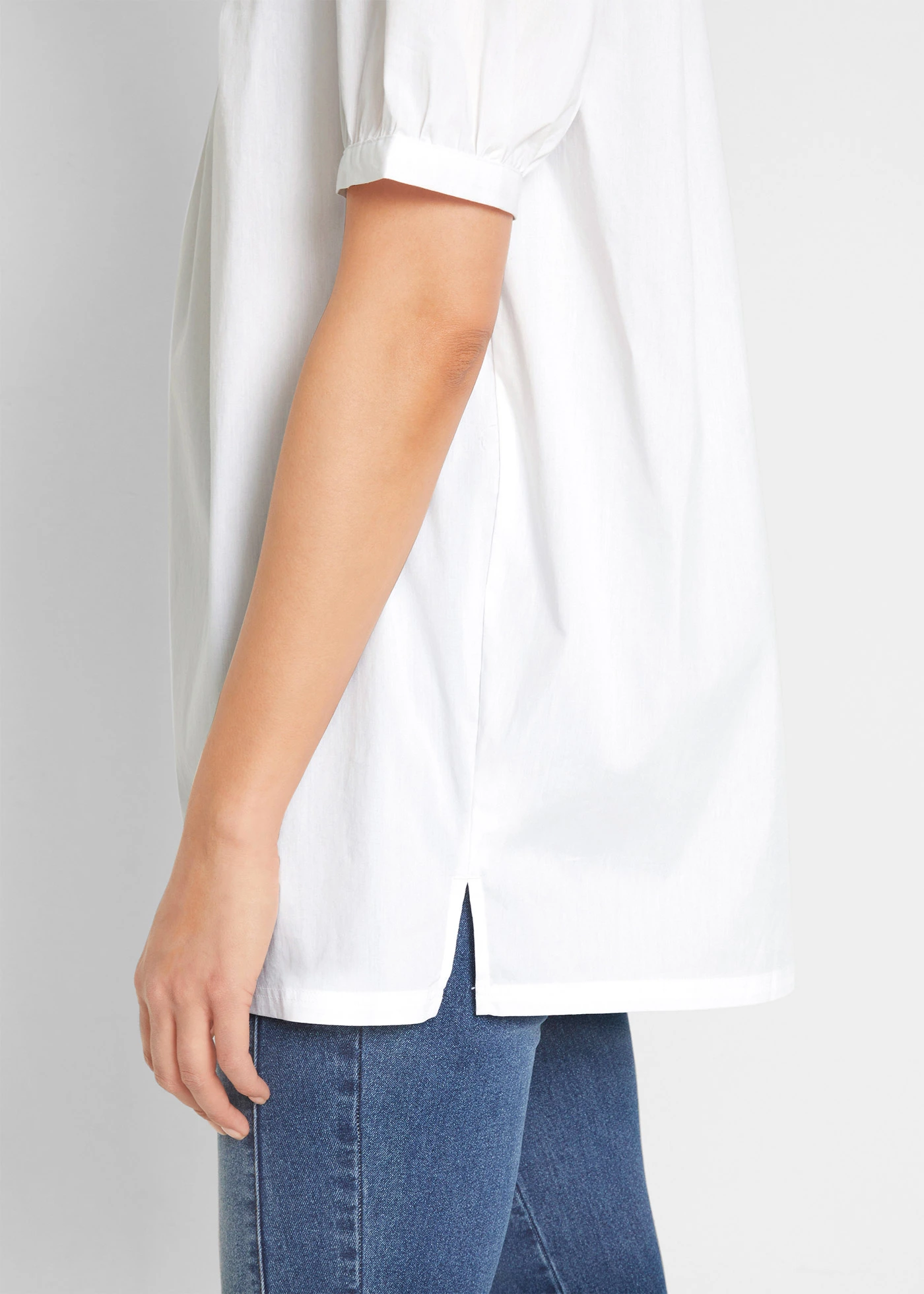 Dlouhá halenka • bílá • bonprix obchod