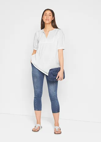 Dlouhá halenka • bílá • bonprix obchod