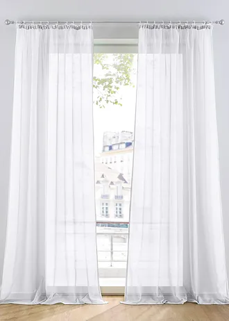 Voilage en tissu léger