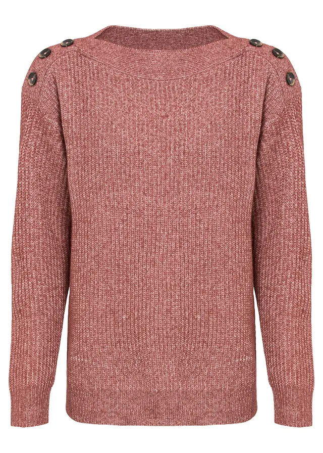 Pull oversize à boutons
