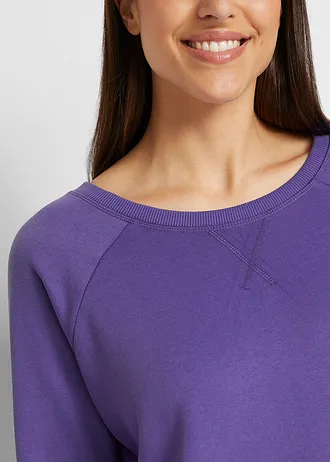 Robe sweat • violet jacinthe • Boutique bonprix