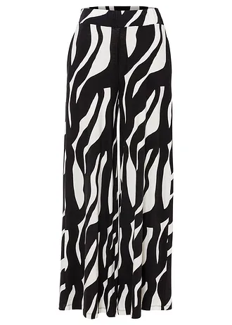 Pantaloni de jerse din amestec moale de viscoză