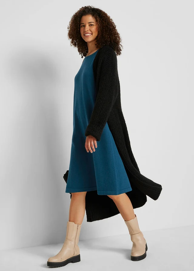 Robe pull en coton majoritaire • vert foncé • product-page.page-title-suffix