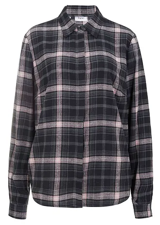 Flanelová košile z čisté bavlny