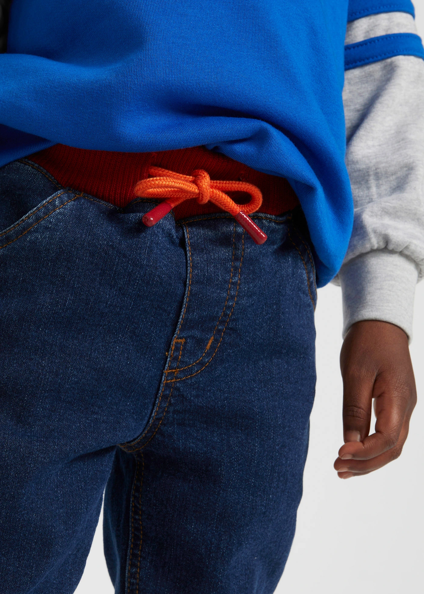 Termo džíny s žerzejovou podšívkou, Regular Fit, Straight • tmavě modrý denim • bonprix obchod