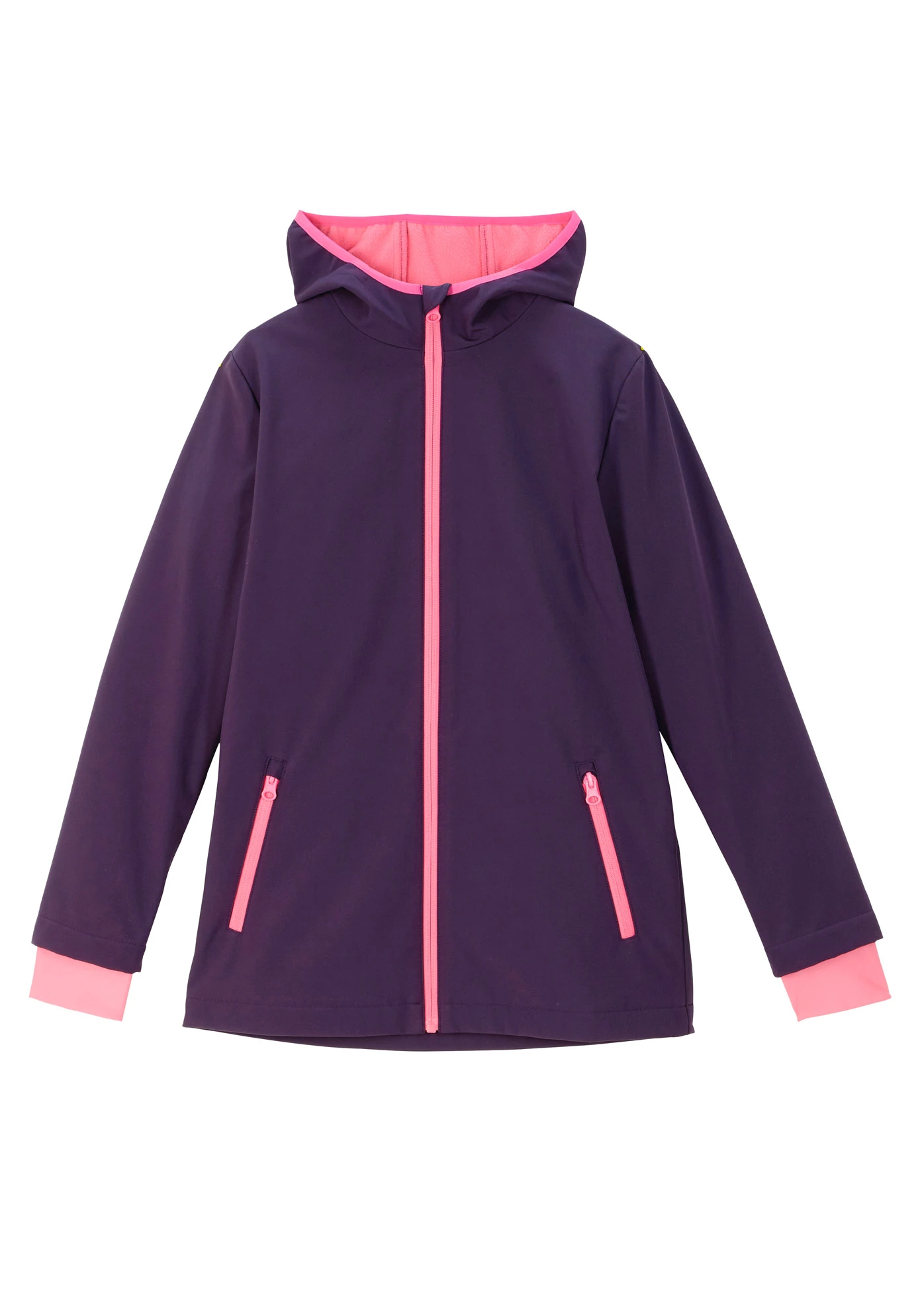 Veste softshell imperméable à capuche • violet foncé • Boutique bonprix