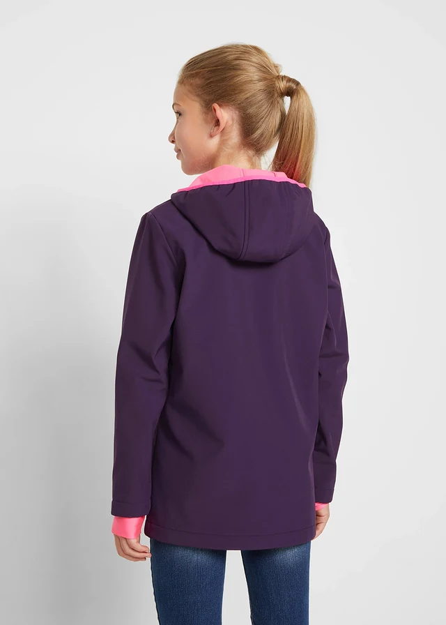 Waterafstotende softshell jas • donkerpaars • product-page.page-title-suffix