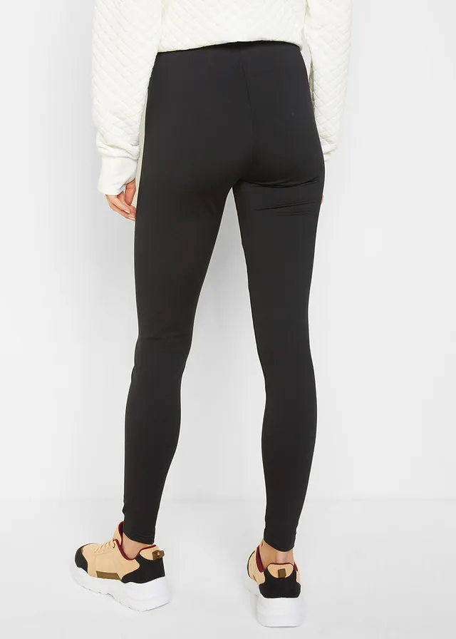 Legging thermique avec poche, longueur cheville, Couleur: noir