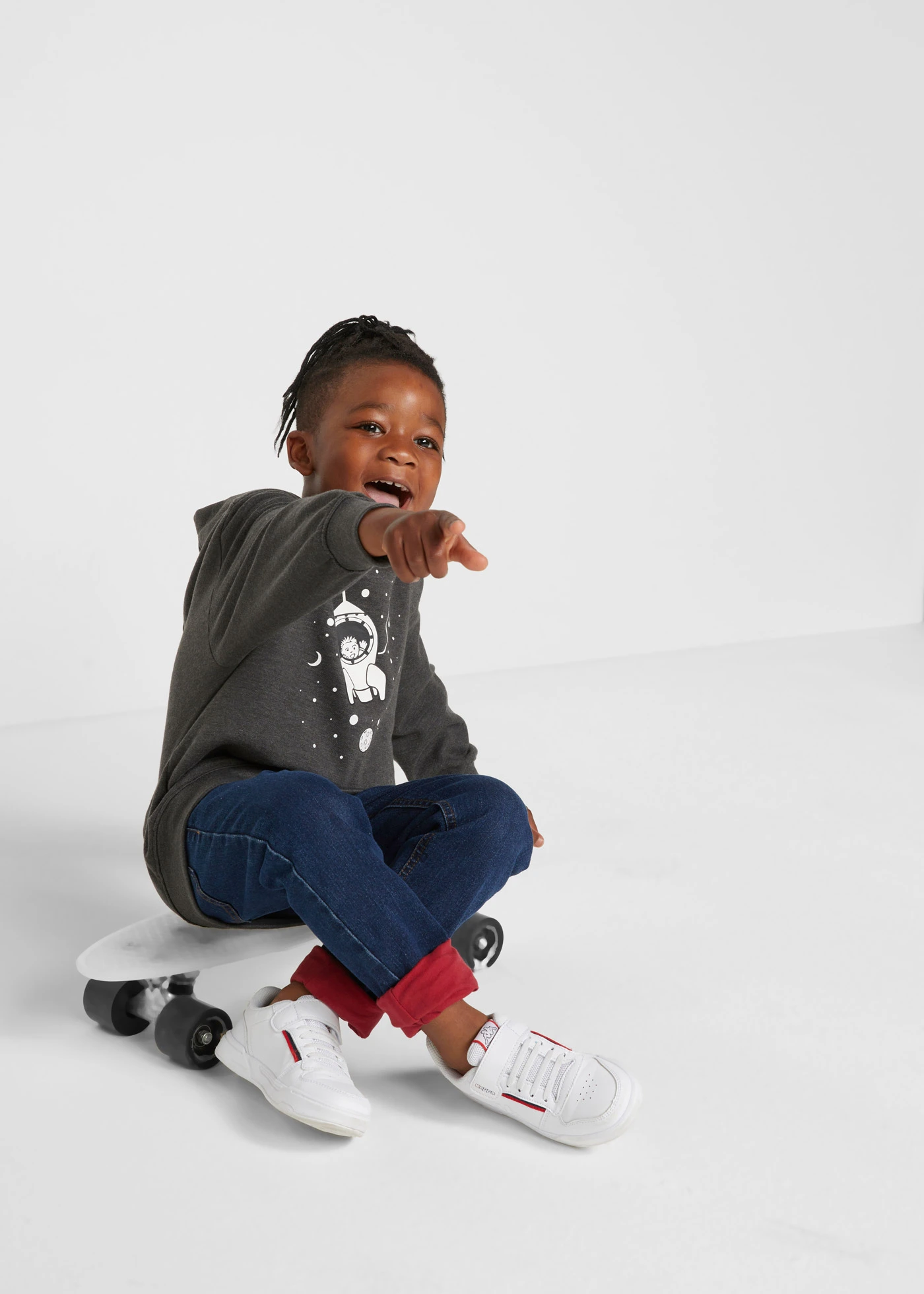 Jongens thermojeans met jersey voering, regular fit • donkerblauw denim • bonprix online shop