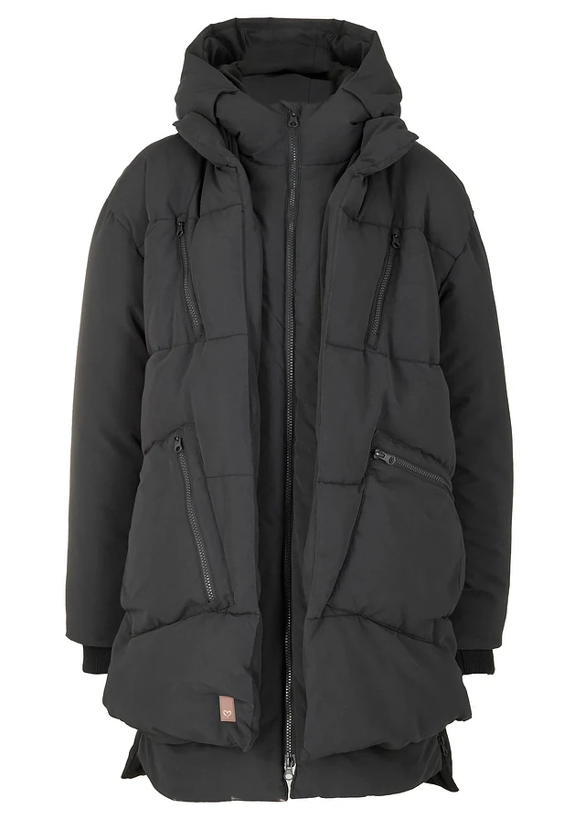 Doudoune oversize à capuche