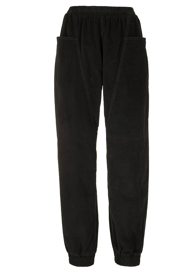 Comfortabele corduroy broek van katoenmix