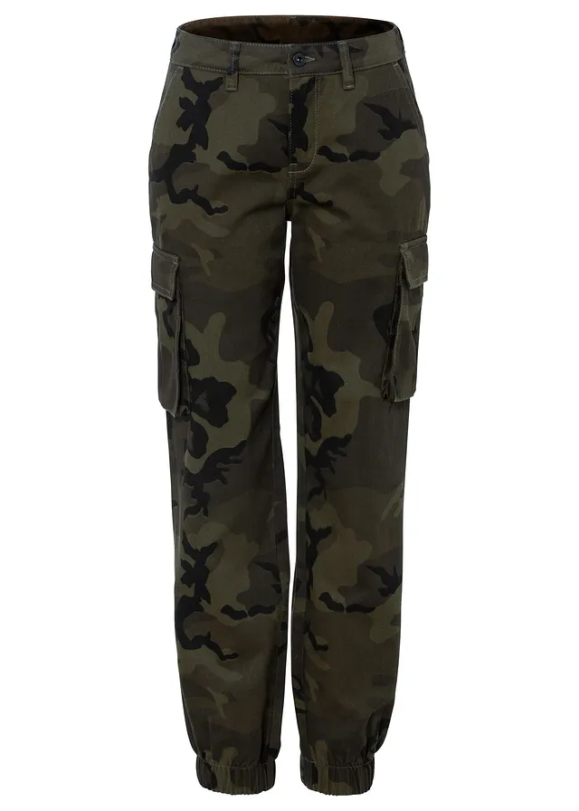 Pantaloni cargo din bumbac 100%