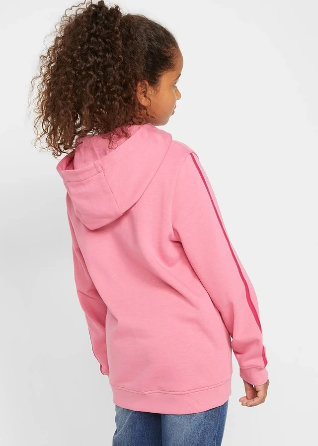 Sweat à capuche, Couleur: rose mat