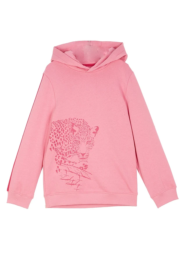 Sweat à capuche, Couleur: rose mat