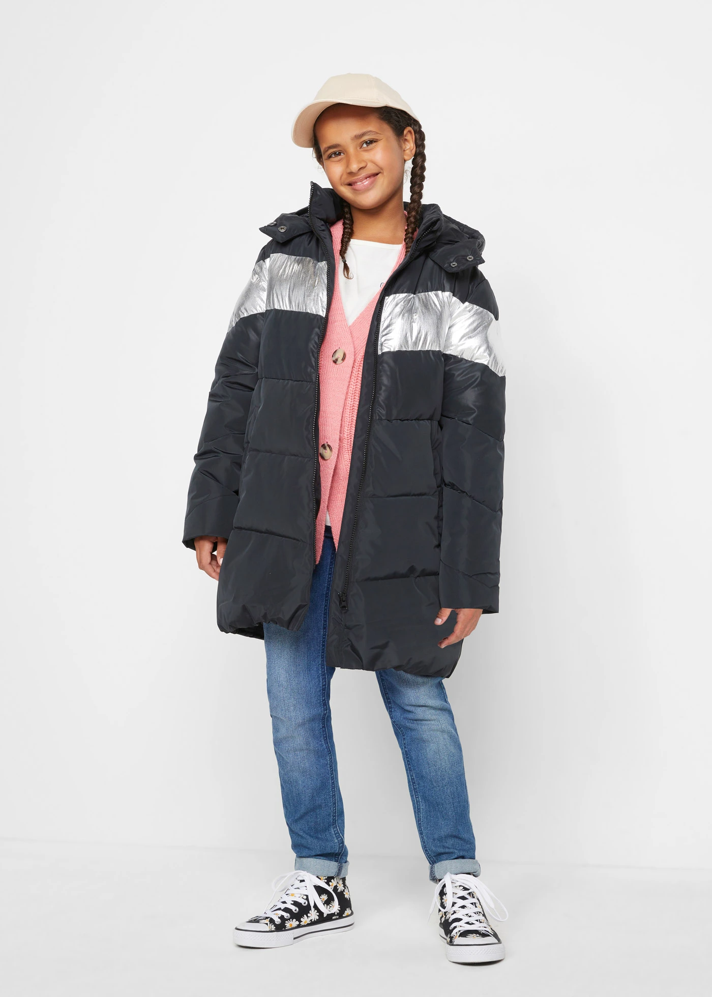 Skinny džíny, Mid Waist • modrá stone • bonprix obchod