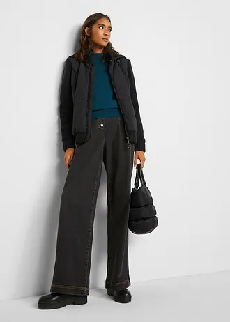 Bunda na přechodné období • černá • bonprix obchod