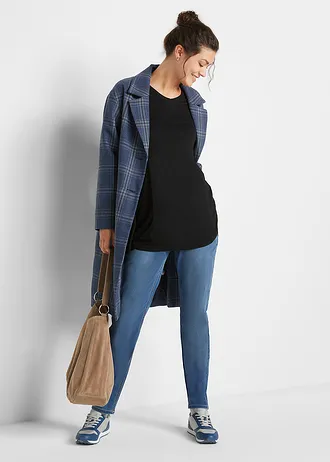 Triko s dlouhým rukávem, z měkké viskózy • černá • bonprix obchod