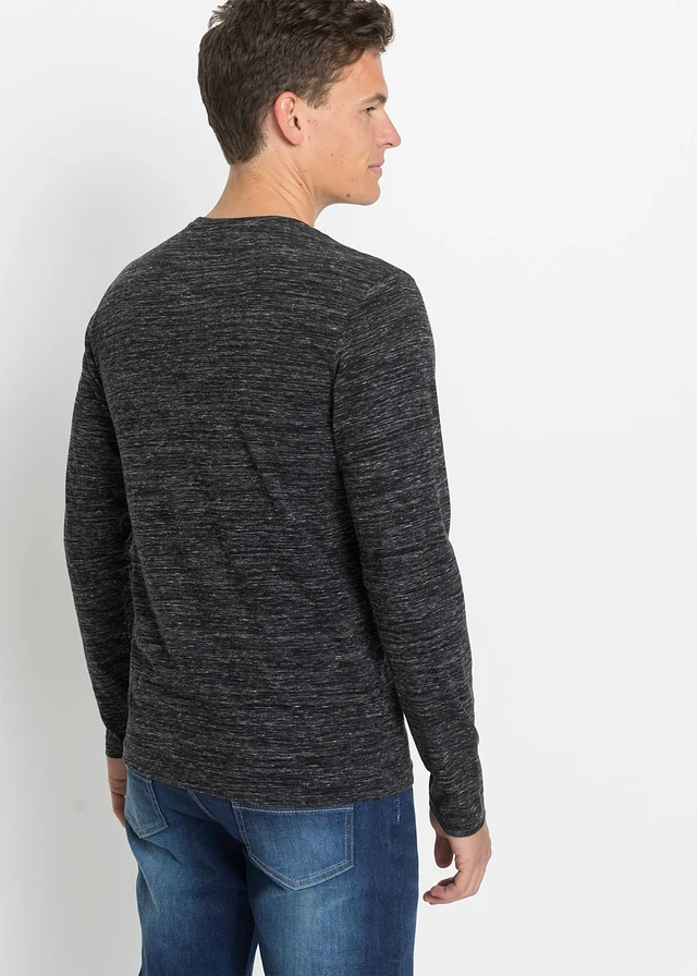 Longsleeve (set van 3) • donkerblauw gemêleerd+zwart gemêleerd+grijs gemêleerd • product-page.page-title-suffix