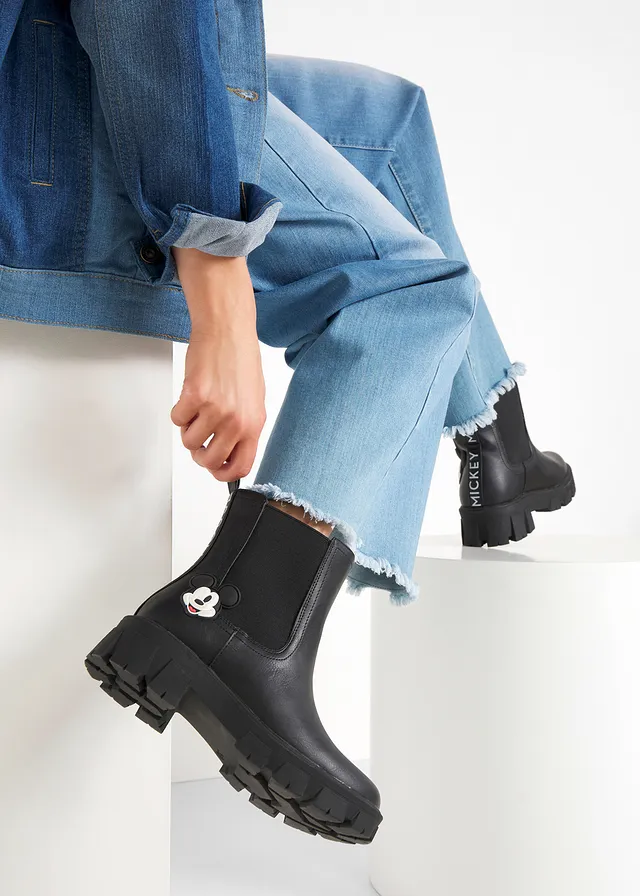 Disney Mickey Mouse boots • zwart • bonprix online shop