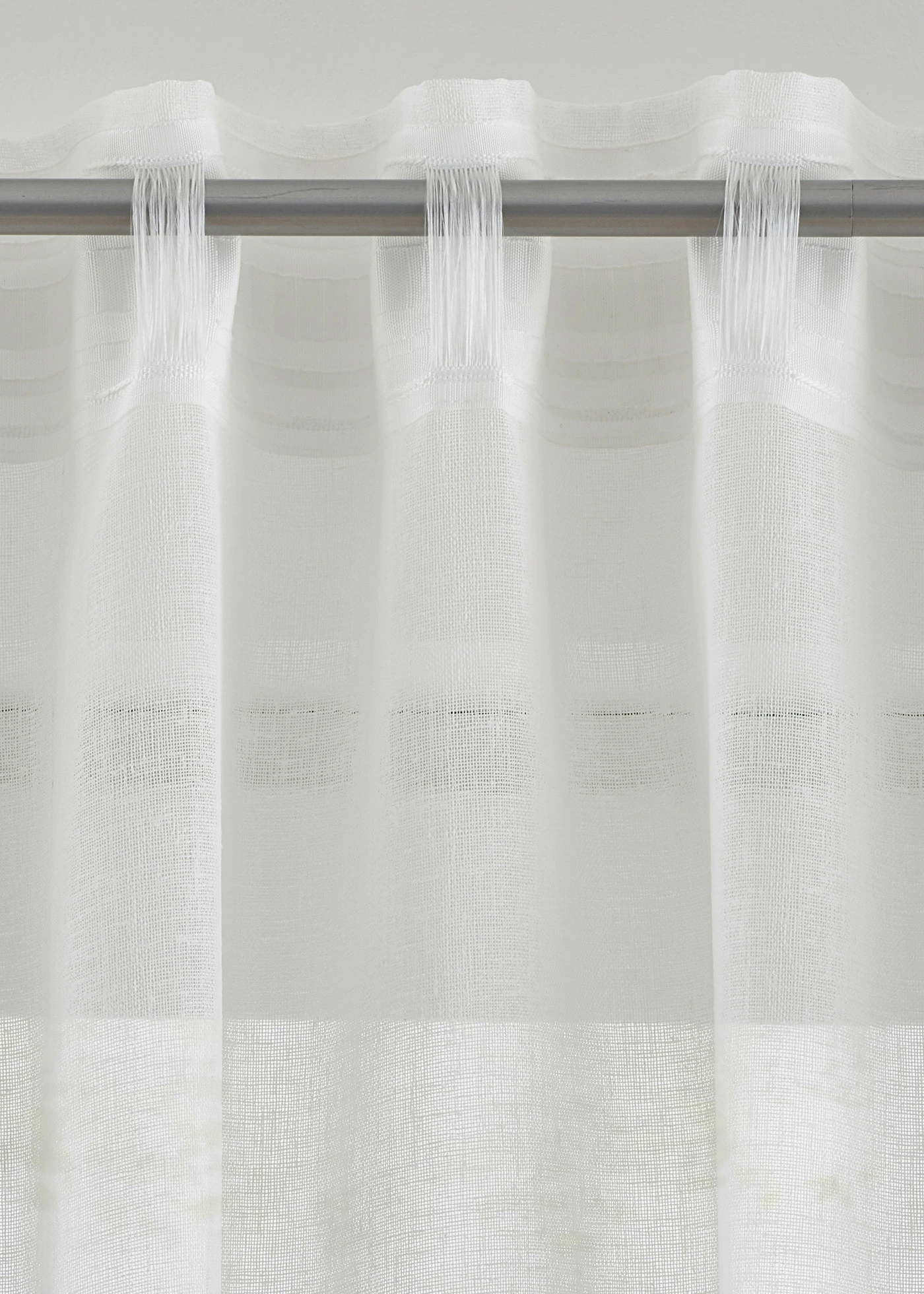 Rideau à imprimé végétal (1 pce) • vert-blanc • Boutique bonprix