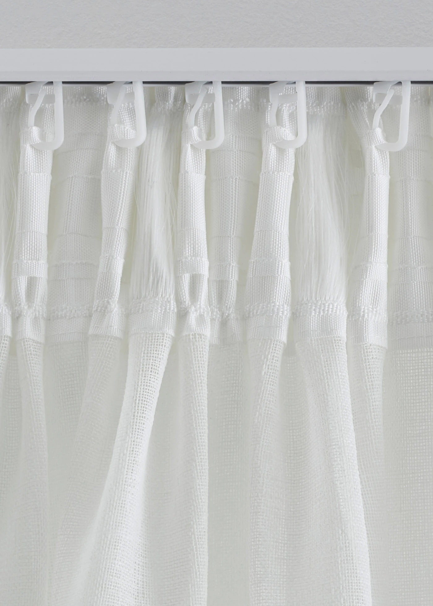 Rideau à imprimé végétal (1 pce) • vert-blanc • Boutique bonprix