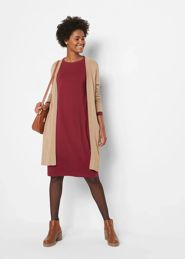 Robe en jersey, coupe ovoïde • rhododendron • product-page.page-title-suffix