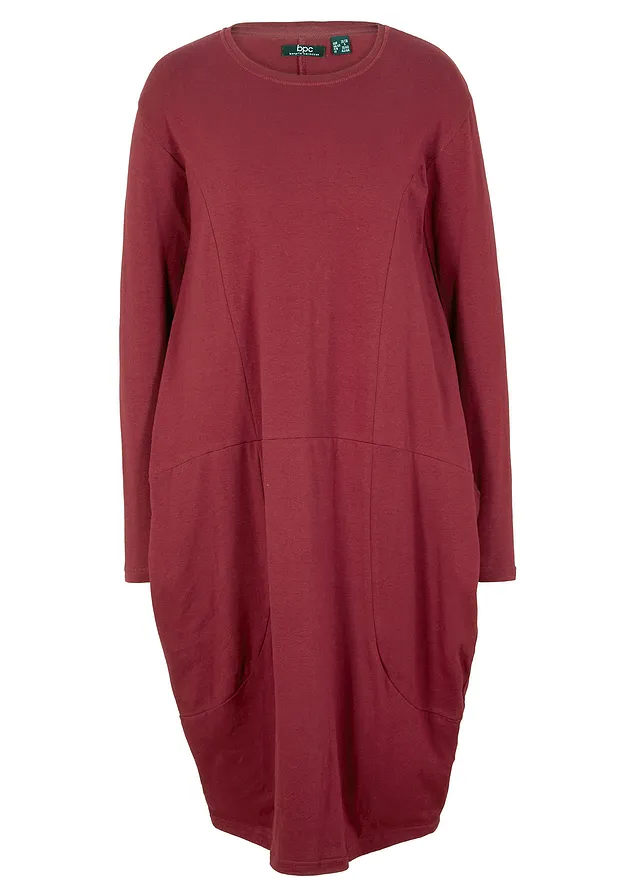 Robe en jersey, coupe ovoïde • rhododendron • Boutique bonprix