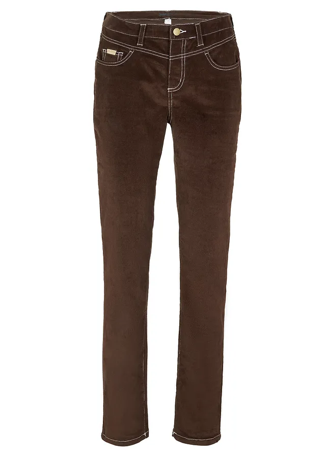 Slim Fit strečové kordové nohavice Slim Fit strečové kordové nohavice