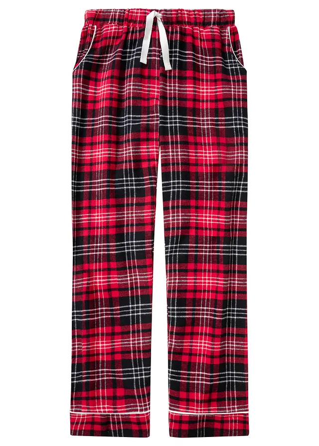 Pantaloni pijama din finet
