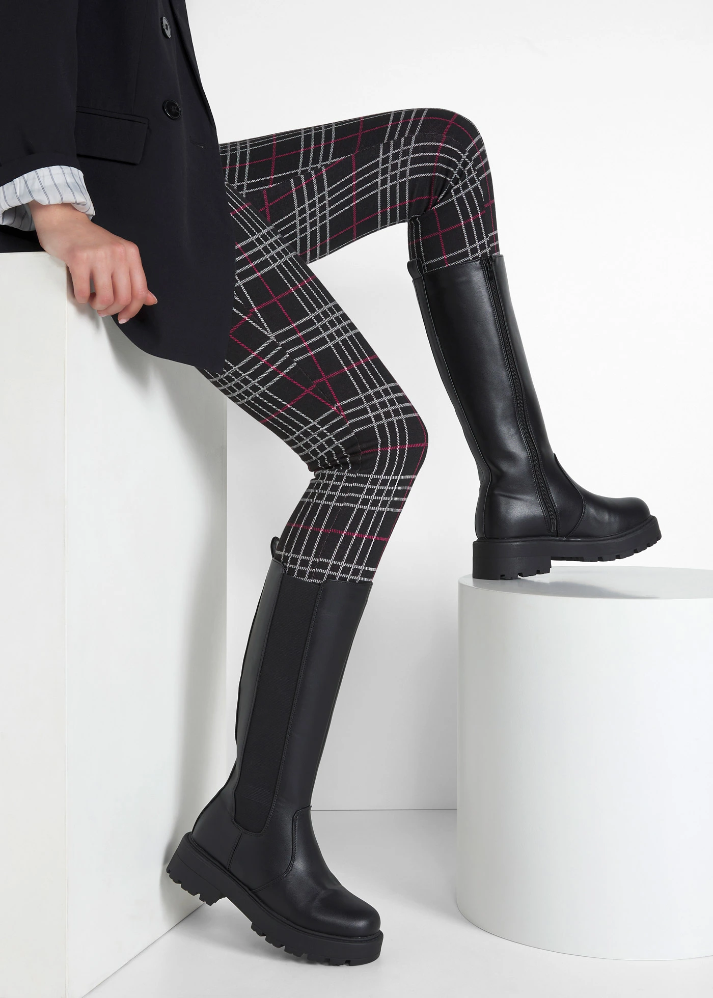 Kozačky • černá • bonprix obchod