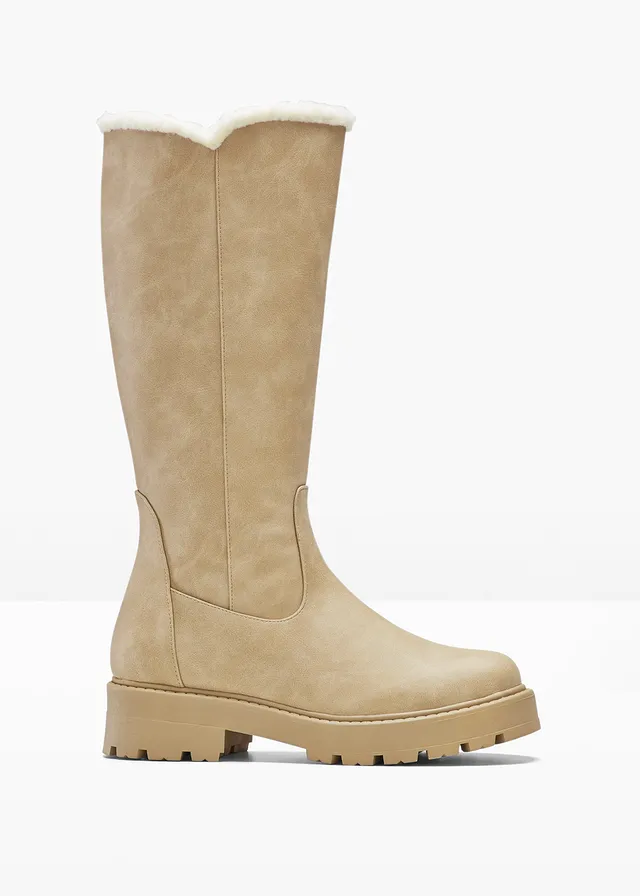 Laarzen, Kleur: beige