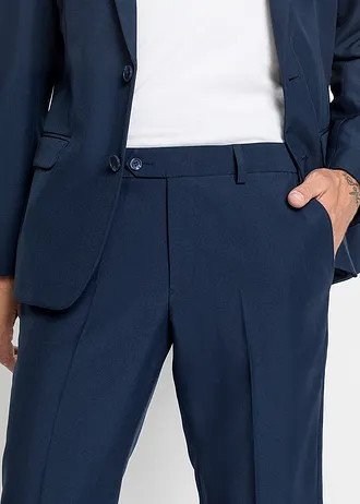 Oblek (2dílný): sako a kalhoty, Slim Fit • tmavě modrá • bonprix obchod