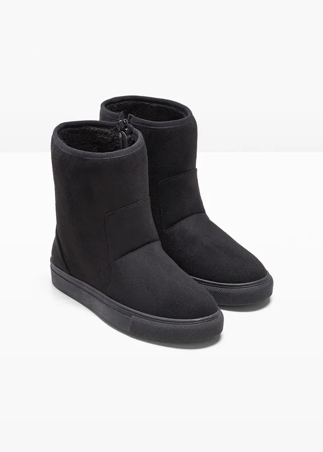 Winterboots • zwart • bonprix online shop