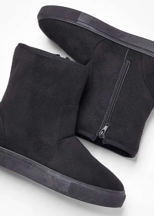 Winterboots • zwart • bonprix online shop