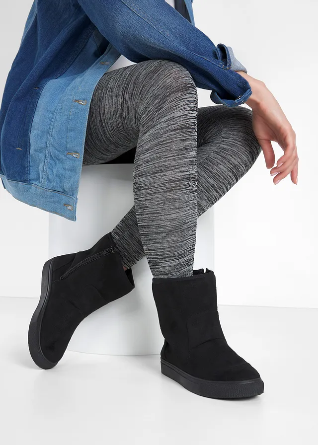 Winterboots • zwart • bonprix online shop