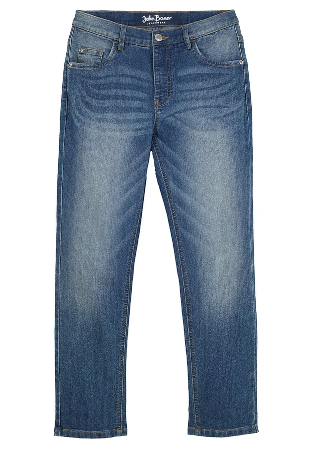 Blugi cu stretch, slim fit, straight