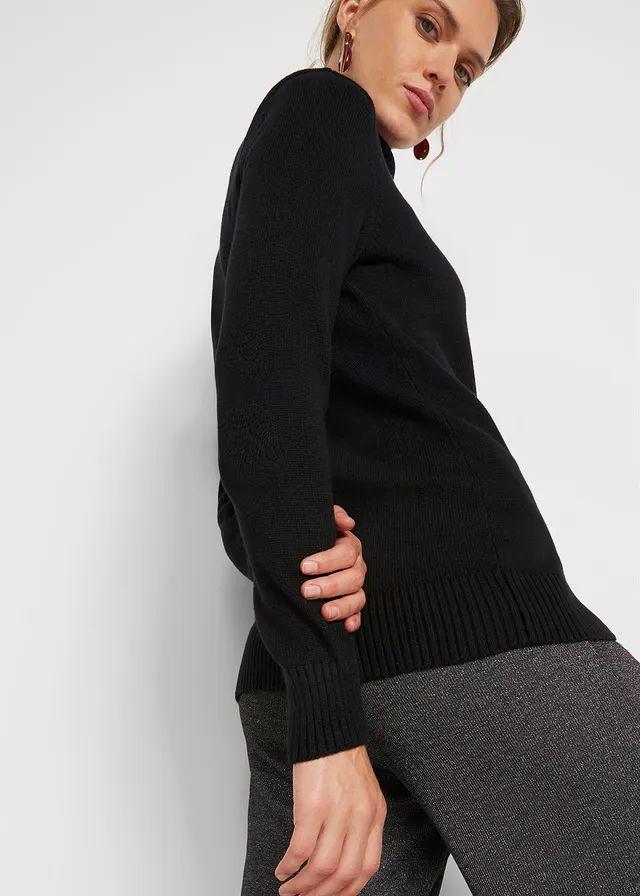 Pull à col roulé • noir • product-page.page-title-suffix