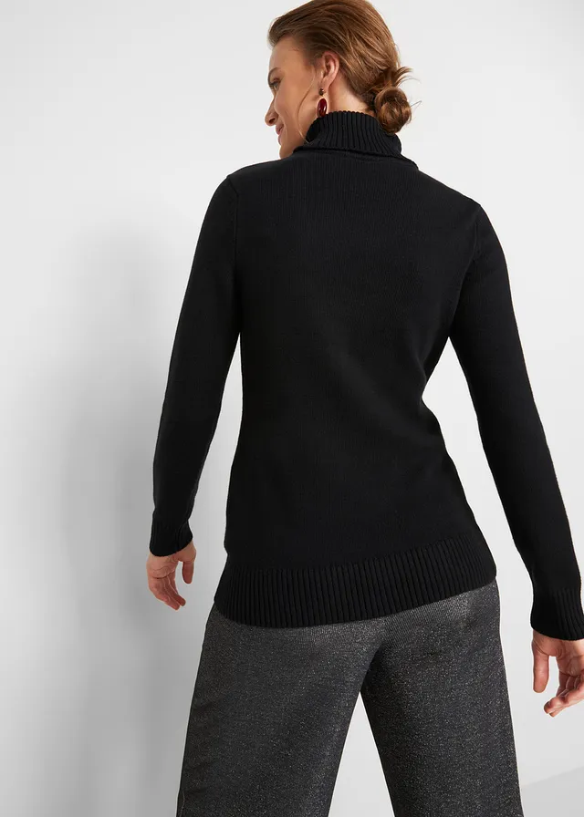 Pull à col roulé • noir • product-page.page-title-suffix