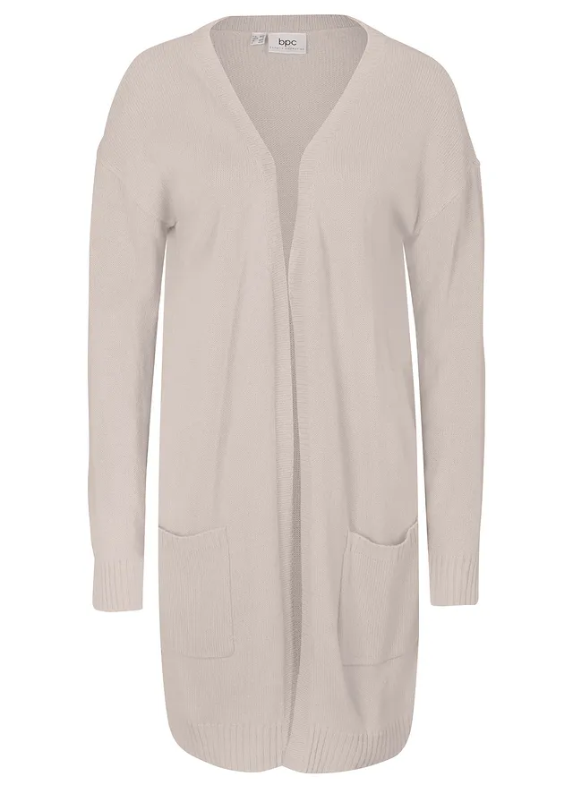 Dlhý pletený sveter