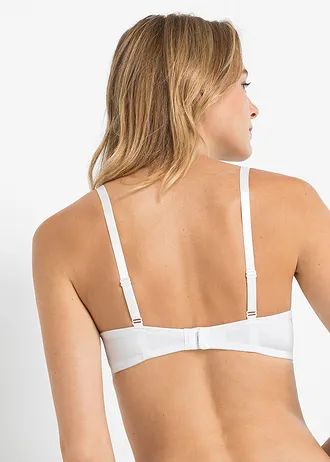 Voorgevormde bh met beugels, Kleur: wit