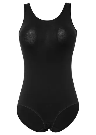 Body bez kostic, s bavlnou • černá • bonprix obchod