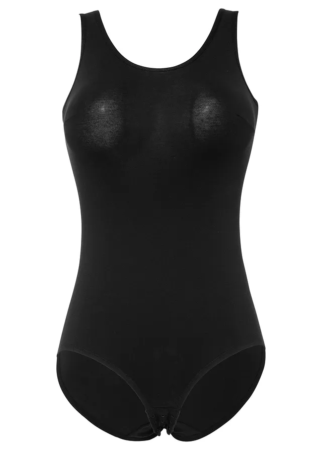 Body bez kostic, s bavlnou • černá • bonprix obchod
